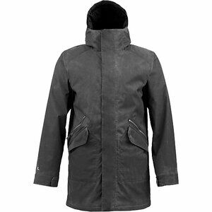 NEW $360 Burton Kohlman Jacket! Waxed Gray GMP Dryride 2L Recycled Soda Bottles